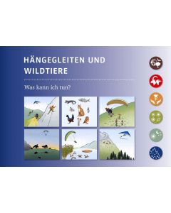 Lehrmittel: Hängegleiten und Wildtiere DE