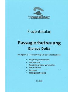 Prüfungungsfragen SHV Biplace 3, Passagierbetreuung, Delta, deutsch